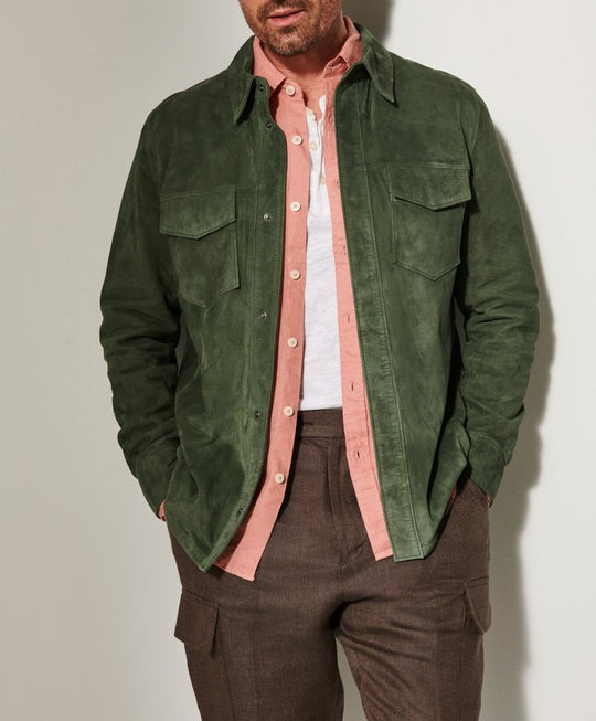 Herren hochwertige Vegan lederjacke im klassischen Design R&B