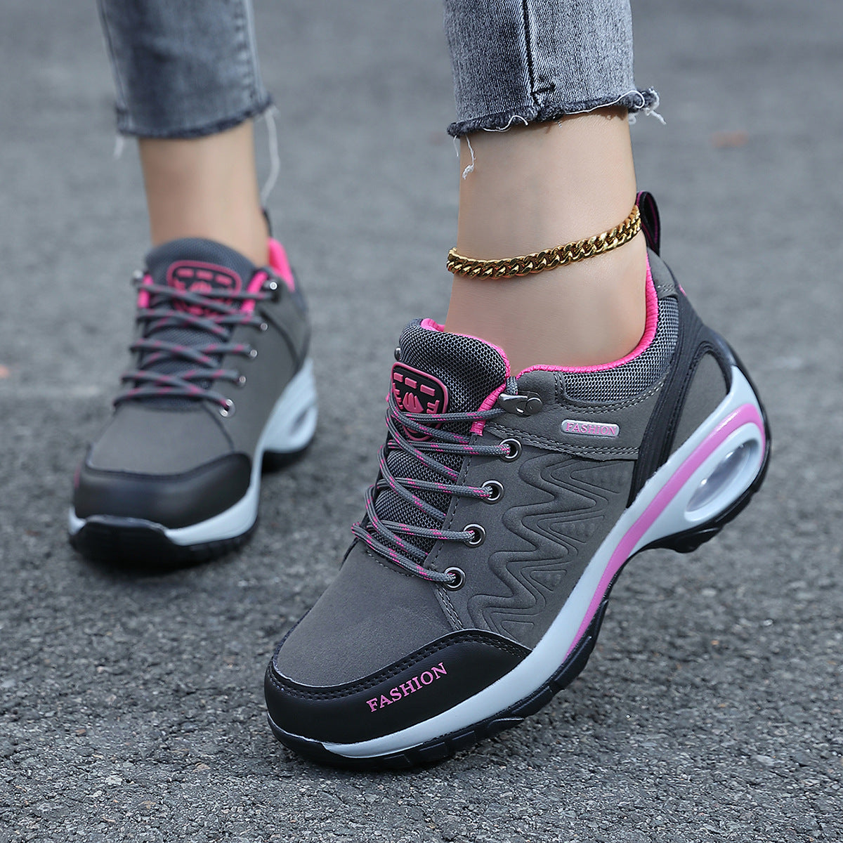 Damen Sportliche Dämpfungssneakers mit atmungsaktivem Obermaterial