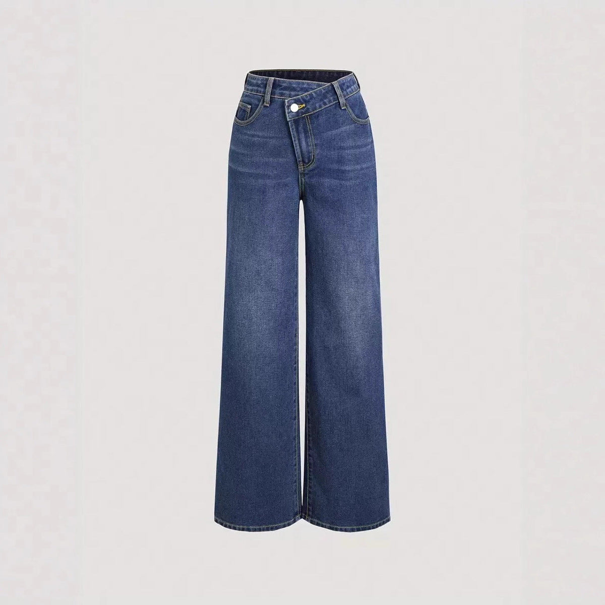 Damen Weitgeschnittene Denim-Jeans R&B