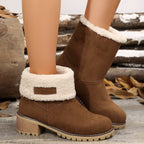 Damen Stiefeletten mit kuscheligem Futter und rutschfester Sohle R&B