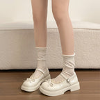 Damen Ballerinas mit dekorativer Schnalle und bequemem Innensohle R&B