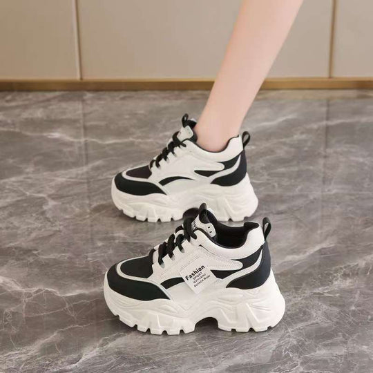 Damen Plattform Sneakers mit modischem Design und bequemer Dämpfung R&B