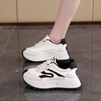 Damen Chunky Sneakers mit verstärkter Dämpfung und rutschfester Sohle R&B