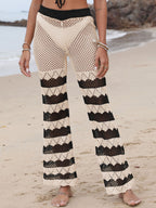 Damen gehäkelte Strandhose R&B
