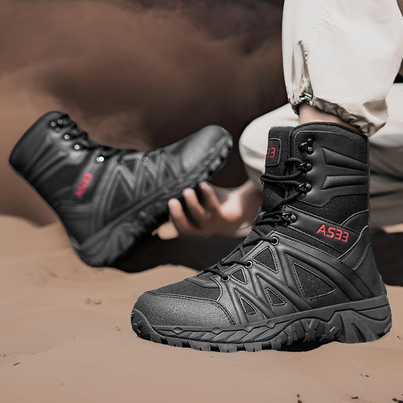 Herren Hochwertige Outdoor-Trekkingstiefel mit robustem Knöchelschutz R&B