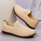 Damen Atmungsaktive und elastische Slip-On Schuhe