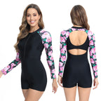 Damen Sportlicher Schwimmanzug R&B