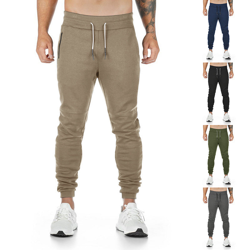 Herren Sportliche Jogginghose mit praktischen Reißverschlusstaschen R&B