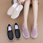 Damen luftige Slip-On Sneaker mit flexiblem Mesh-Obermaterial R&B