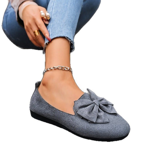 Damen Ballerinas mit eleganter Schleifenverzierung R&B