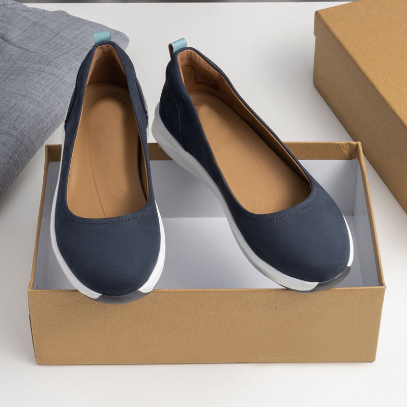 Damen Bequeme Loafers mit rutschfester Sohle und atmungsaktivem Innenfutter R&B