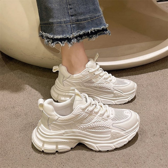 Damen Sportliche Sneakers mit rutschfester Sohle und atmungsaktivem Obermaterial R&B