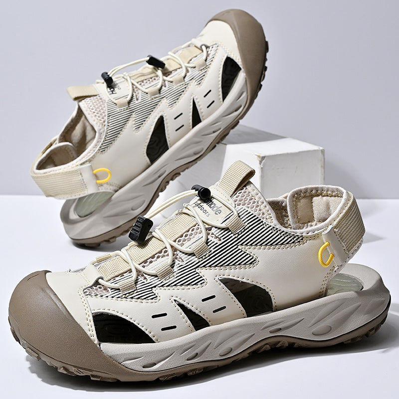 Damen Sportliche Sandalen mit rutschfester Sohle und anatomischer Fußbettung R&B