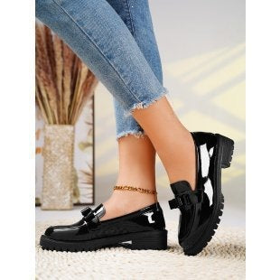 Damen Schlupfslipper mit modischem Schleifen-Design R&B