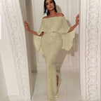 Damen Elegantes Abendensemble mit Off-Shoulder Design R&B