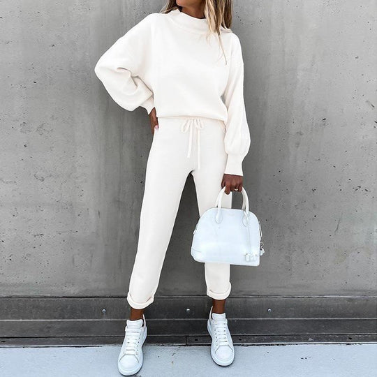 Damen Lässiges Hoodie-Set mit bequemen Jogginghosen R&B