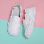 Damen Modische Slip-On Schuhe mit dämpfendem Plateau R&B