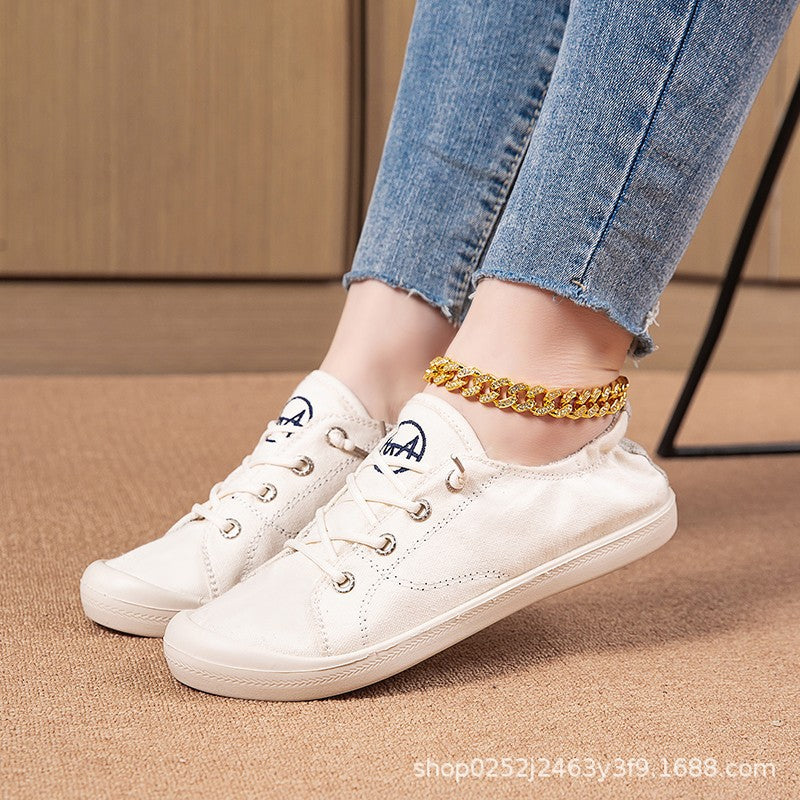 Damen lässige Sneaker mit atmungsaktiver Obermaterialstruktur und flexiblem Fußbett R&B