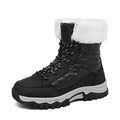 Damen Gefütterte Winterstiefel mit rutschfester Sohle und isolierendem Kunstfell R&B