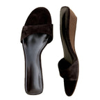 Damen Komfortable Wedgesandalen mit softem Obermaterial und ergonomischer Fußbettgestaltung R&B