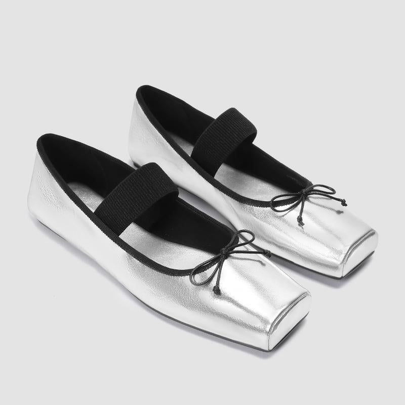 Damen Ballerinas mit elegantem Riemen und bequemer Innensohle R&B