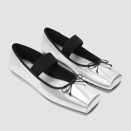 Damen Ballerinas mit elegantem Riemen und bequemer Innensohle R&B