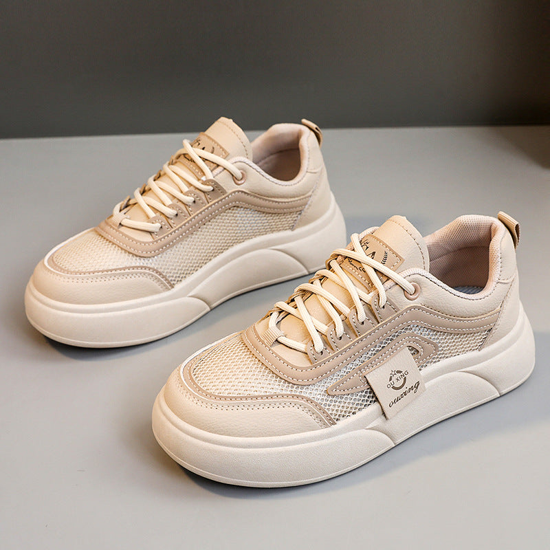 Damen modische Sneaker mit atmungsaktiver Mesh-Oberfläche und flexibler Sohle R&B