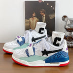 Damen Sneakers mit innovativem Klettverschluss und stilvollem Sternen-Design R&B