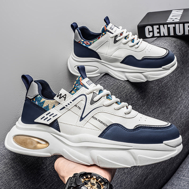 Damen Sportliche Chunky Sneakers mit atmungsaktivem Mesh-Obermaterial und gepolsterter Sohle R&B