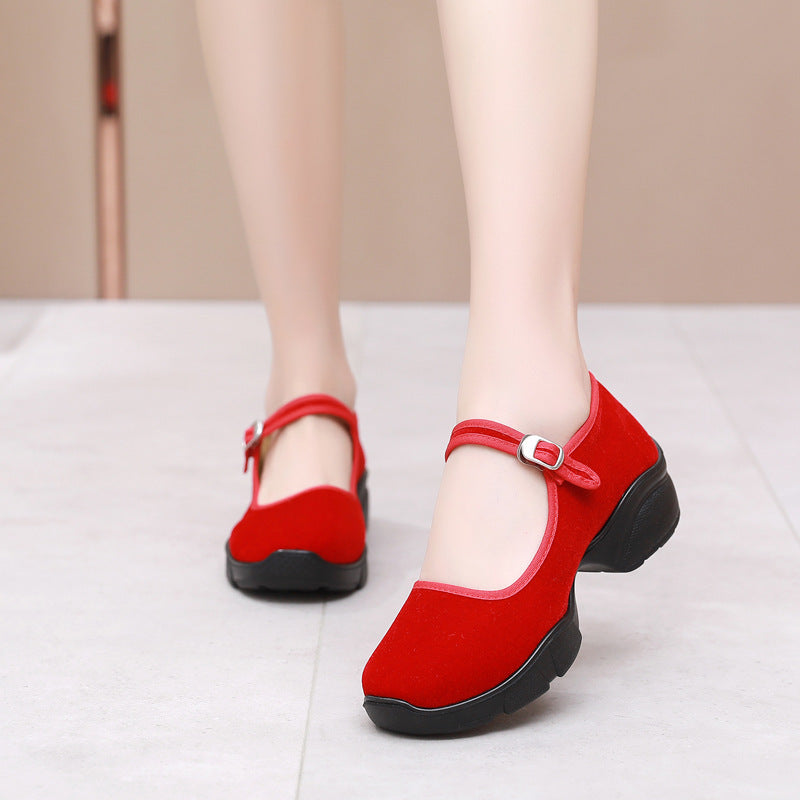 Damen Komfortable und elegante Mary Jane Schuhe mit stylishen Details R&B
