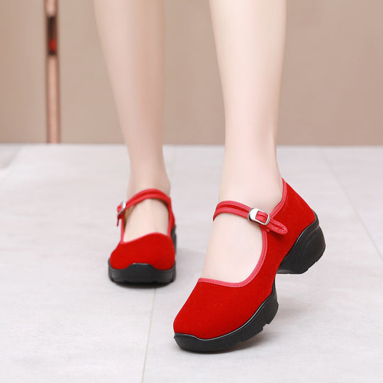 Damen Komfortable und elegante Mary Jane Schuhe mit stylishen Details R&B