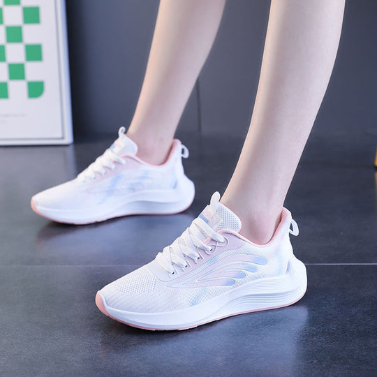 Damen Leichte Lauf- und Freizeitsneaker mit atmungsaktiver Oberseite und rutschfester Sohle R&B
