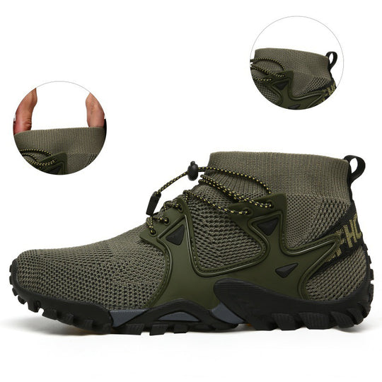 Damen Sportliche Wanderschuhe mit atmungsaktiver Mesh-Oberfläche und stabilisierenden Eigenschaften R&B