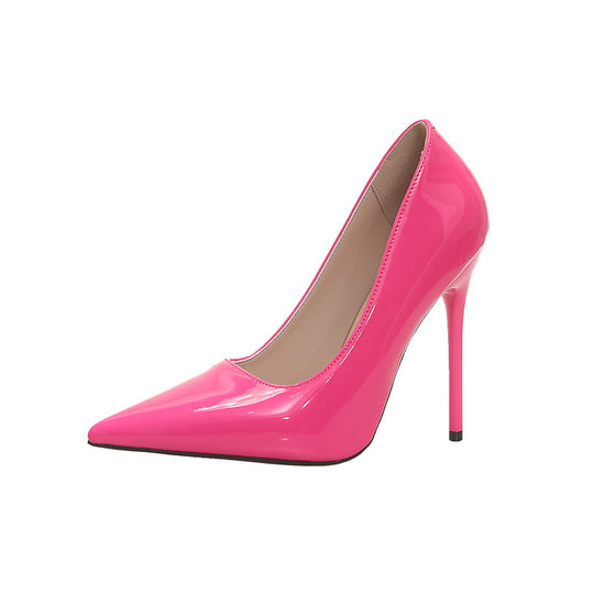 Damen schicke gewölbte Absatzpumps R&B