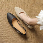 Damen elegante Ballerinas mit atmungsaktivem Lochdesign R&B