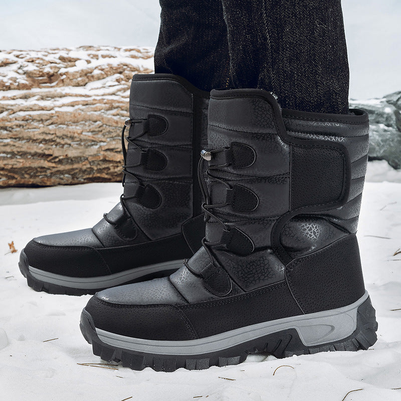 Damen Winterstiefel mit isolierendem Futter und rutschfester Profilsohle R&B