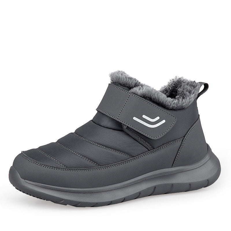 Damen isolierte Winterstiefel mit rutschfester Sohle und praktischem Klettverschluss R&B