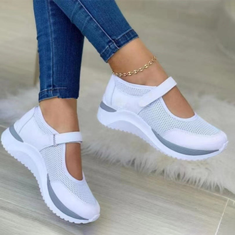 Casual Mesh Plattform Sneakers R&B