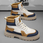 Damen robuste High-Top Sneakers mit stilvollem Design und rutschfester Sohle