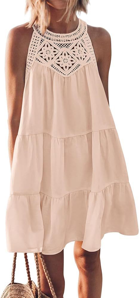 Damen luftiges Sommerkleid R&B