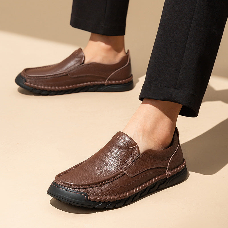Herren bequeme Mokassinschuhe R&B