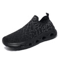 Damen Sportliche Slip-On Sneakers mit atmungsaktiver Oberflächenstruktur und dämpfender Sohle R&B
