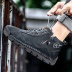 Herren robuste Wanderstiefel mit seitlichem Reißverschluss R&B