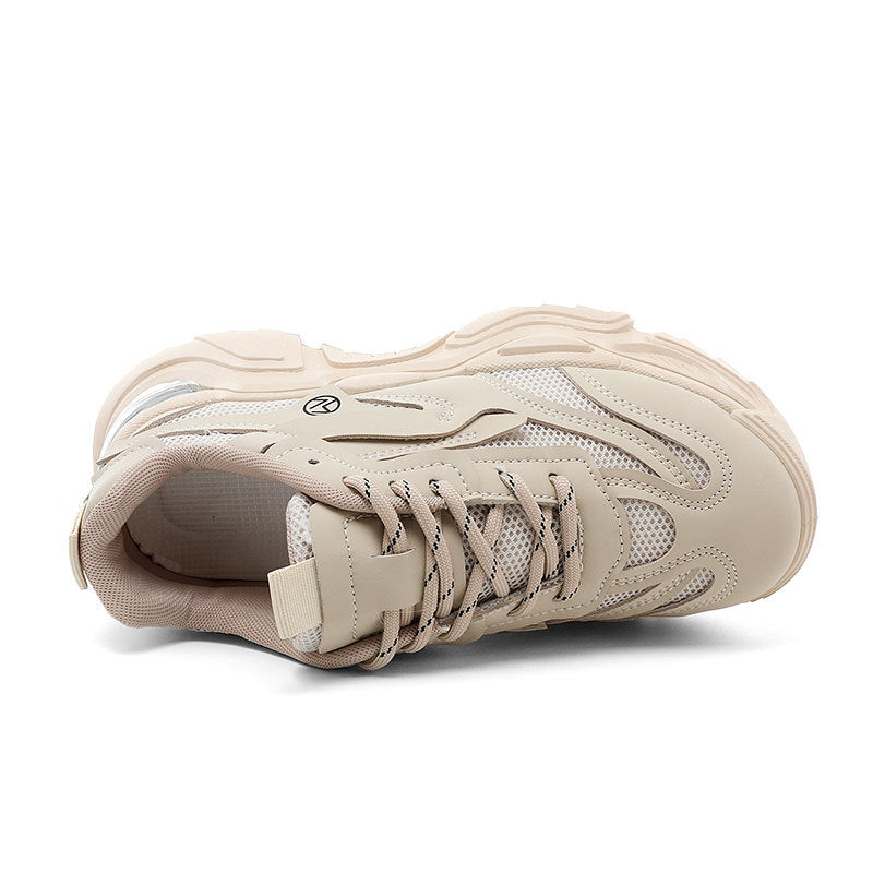 Damen Sportliche Chunky Sneaker mit atmungsaktivem Mesh-Obermaterial R&B