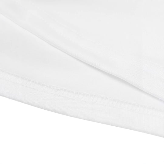 Damen Crop-T-Shirt mit fröhlichem Kirschmuster und verspieltem Schriftzug R&B