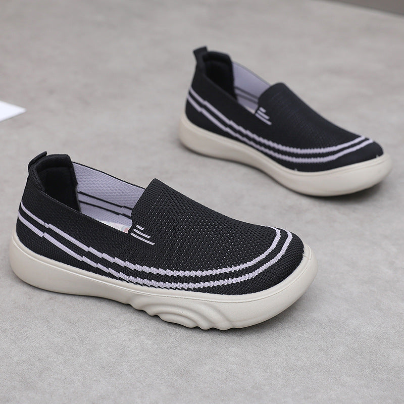 Damen Atmungsaktive Slip-On-Sneakers R&B