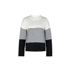 R&B | Gestreifter Strickpullover Für Bequeme Outfits