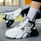 Damen Modische und sportliche High-Top Sneakers mit innovativem Design