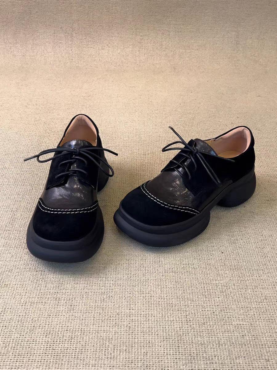 Damen Bequeme und elegante Schnürschuhe mit modischen Akzenten R&B