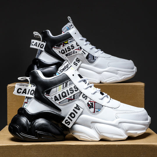 Damen Modische und sportliche High-Top Sneakers mit innovativem Design R&B